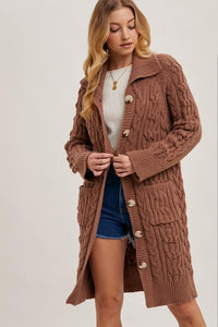 Hadley Cable Knit Cardigan