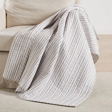 Load image into Gallery viewer, Taupe Topago Quilted Throw