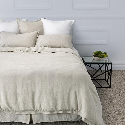 Natural Linen Duvet Cover