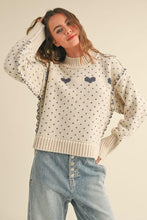 Load image into Gallery viewer, Adeline Heart Sweater