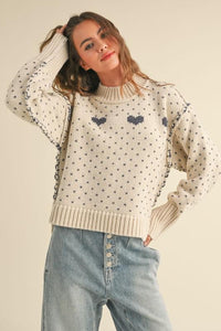 Adeline Heart Sweater