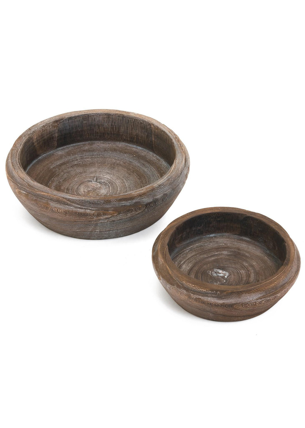 Chocolate Tapered Paulownia Bowls