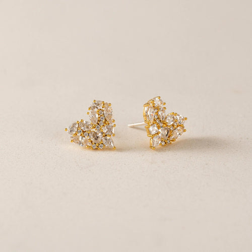 Mini Debut Heart Stud Earrings