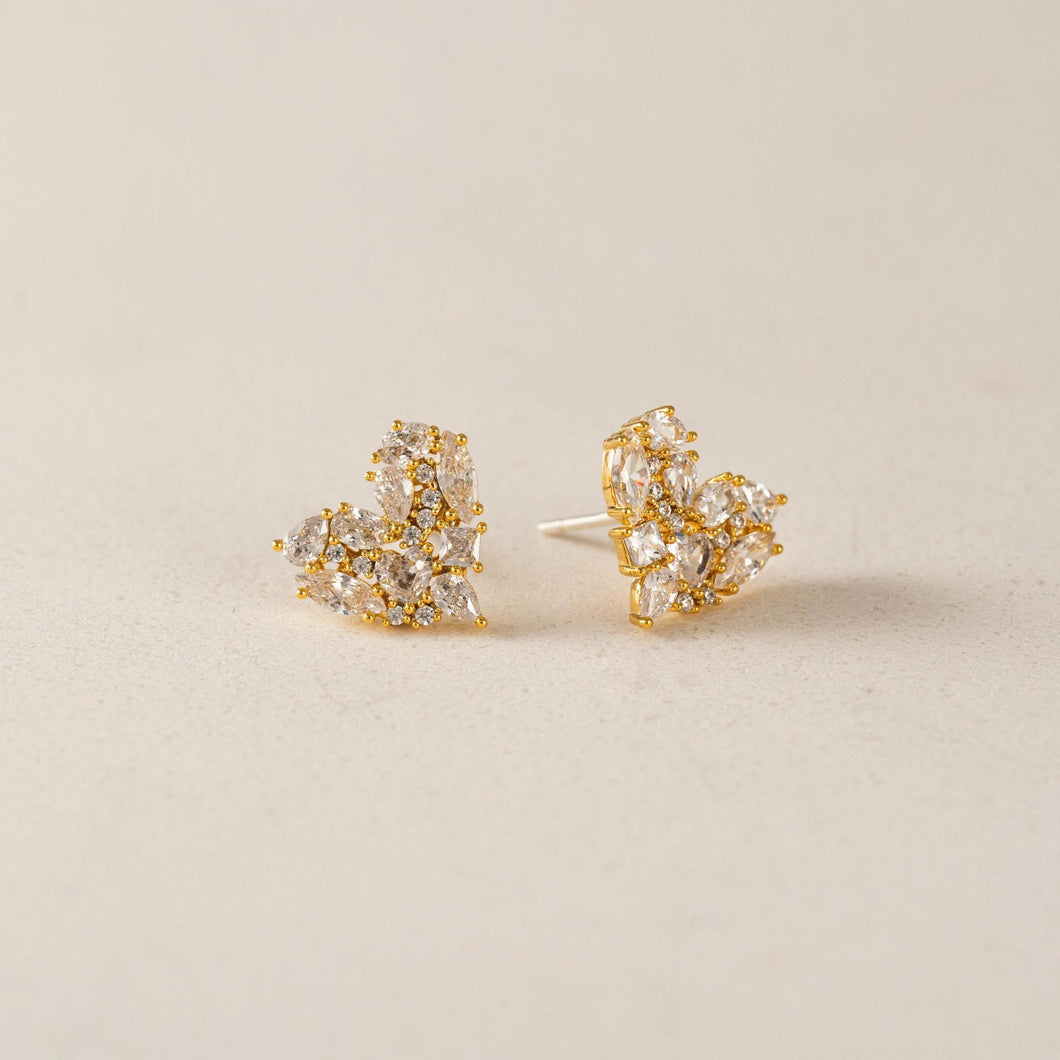 Mini Debut Heart Stud Earrings