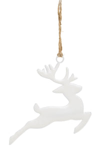 White Deer Ornament