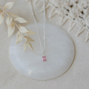 Glim Necklace Pink