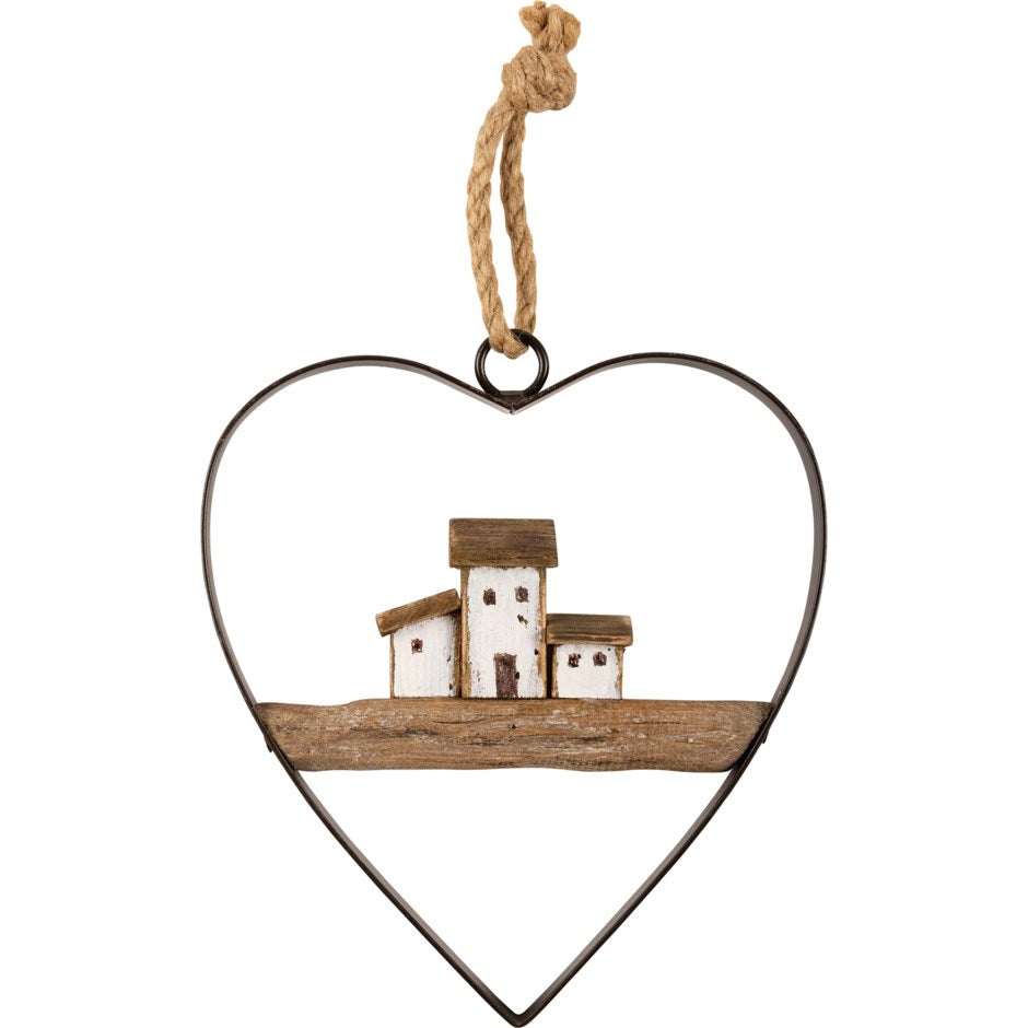 Hanging Beach Heart