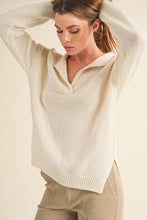 Load image into Gallery viewer, White Hatty Sweater