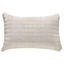 Load image into Gallery viewer, Natural Toned Embroidered Pillow Shams