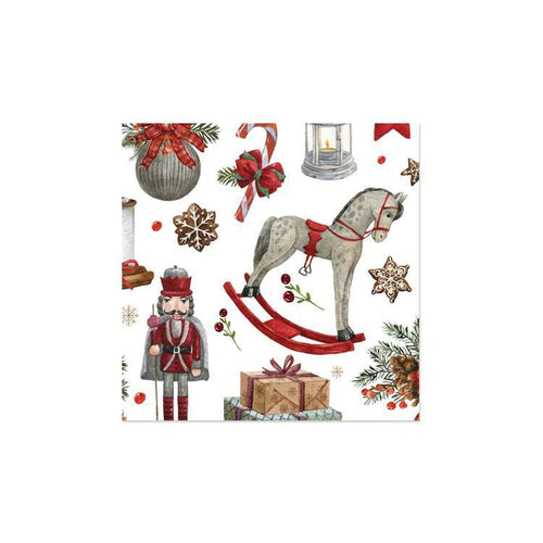 Classic Christmas Cocktail Napkins