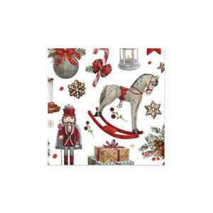 Classic Christmas Cocktail Napkins