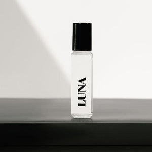 LUNA Perfume Roller | Tonka + Teakwood + Leather