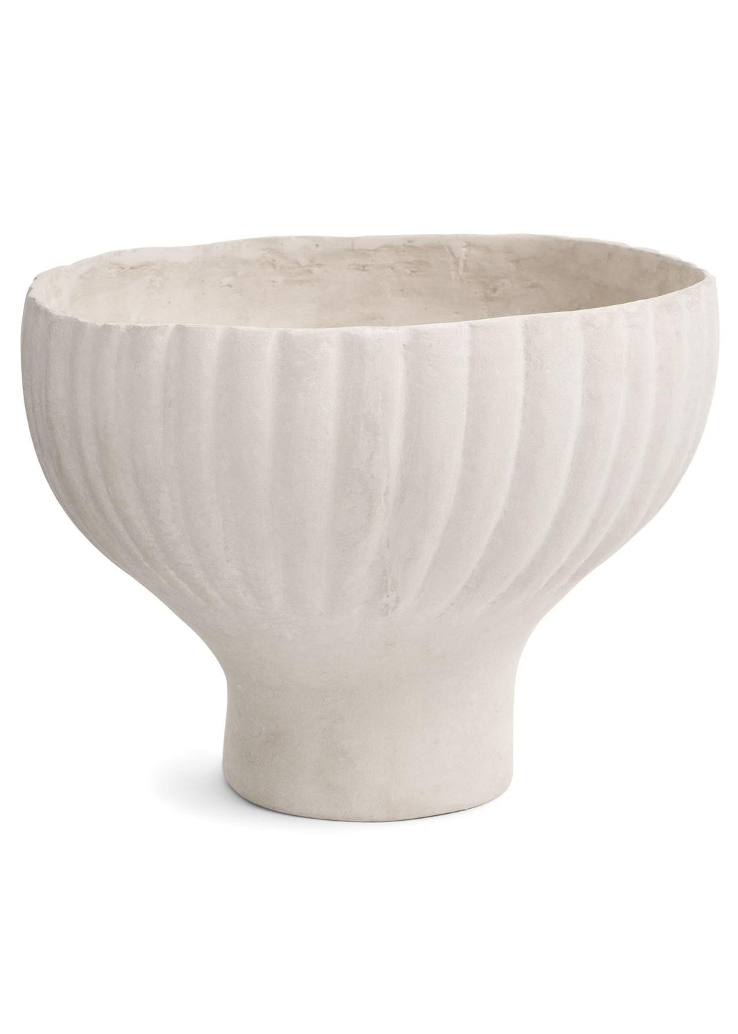 Fluted Pedestal Bowl