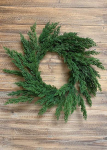 Fresh Touch Cypress Wreath