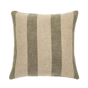Green Penstone Stripe Pillow
