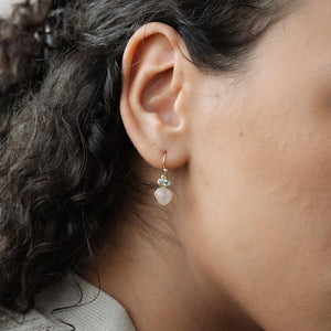 Rose Quartz Tasia Earrings