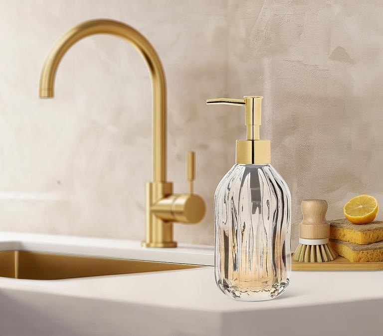 Fluted Soap Pump