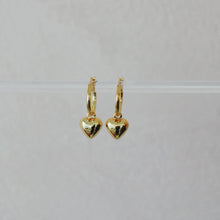 Load image into Gallery viewer, Rano Heart Hoops