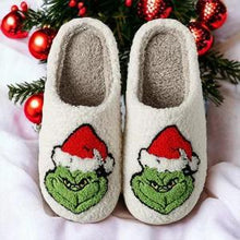 Load image into Gallery viewer, Grinch Slippers