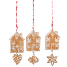 Load image into Gallery viewer, Gingerbread House Cookie Ornament