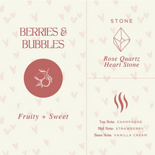 Load image into Gallery viewer, Berries &amp; Bubbles | Strawberry + Champagne + Vanilla