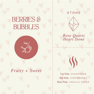 Berries & Bubbles | Strawberry + Champagne + Vanilla