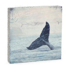 Load image into Gallery viewer, Whale Tail Art Block