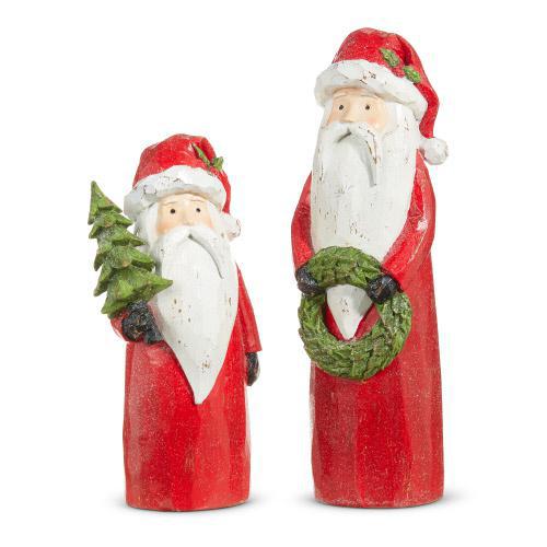 Carved Country Santas