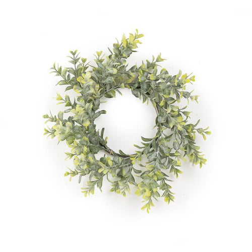 Stone Dust Boxwood Wreath