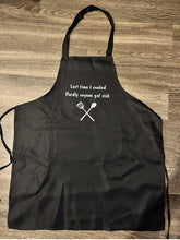 Load image into Gallery viewer, Hardly Anyone Got Sick Apron