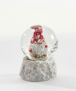 Polka Dot Gnome Snow Globe