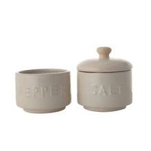 Load image into Gallery viewer, Salt &amp; Pepper Stackable Set