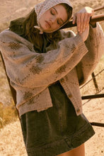 Load image into Gallery viewer, Sand Cozy Snowflake Sweater