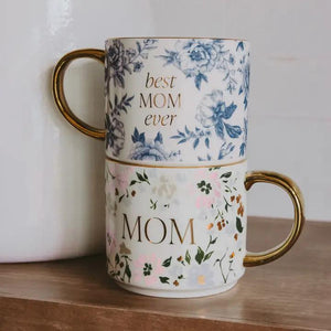 MOM Floral Mug