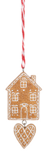 Load image into Gallery viewer, Gingerbread House Cookie Ornament