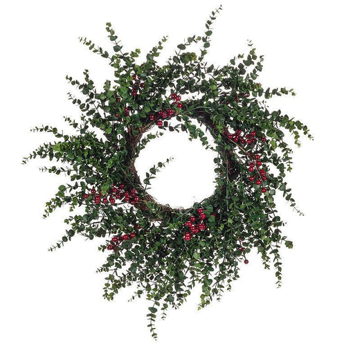 Eucalyptus & Berries Wreath