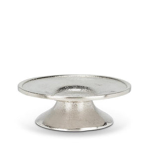 Silver Low Pillar Plate