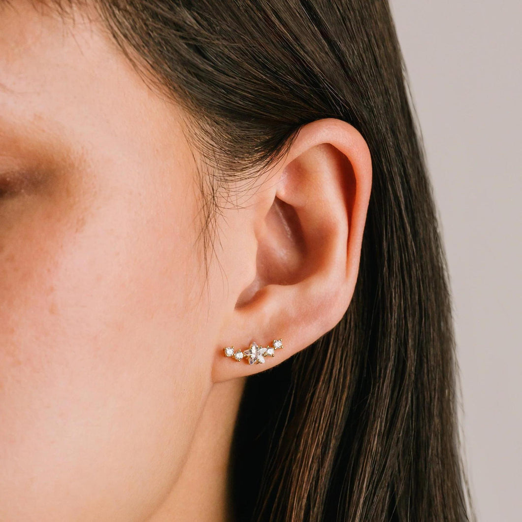 Stargazer Climber Earrings