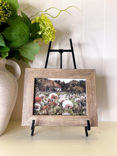 Blooming Spring Artwork | Barnwood Frame