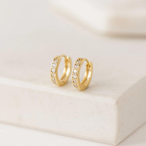 Gold Evie Hoop Earrings