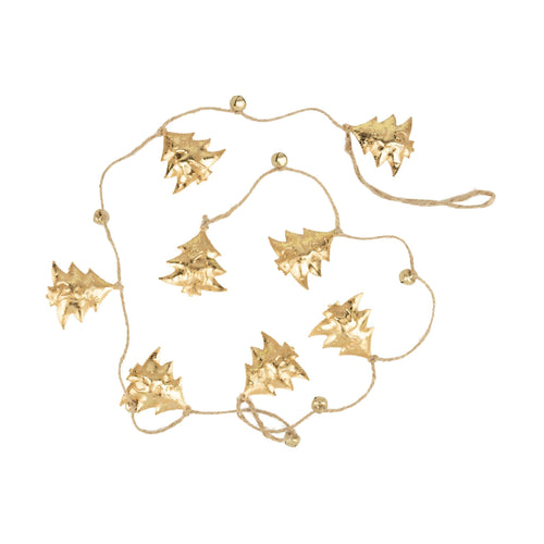 Shimmer Gold Tree Garland