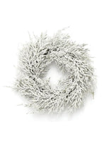 Load image into Gallery viewer, Snowy Cedar Wreath