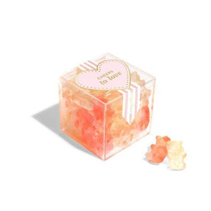 Cheers to Love Champagne Bears Cube