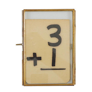 4x6 Brass and Gold Photo Frame