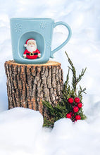 Load image into Gallery viewer, Santa Snowflake Mug