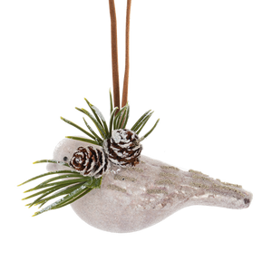 Mini Pinecone Bird Ornaments