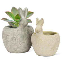 Load image into Gallery viewer, Small Planter with Rabbit Head