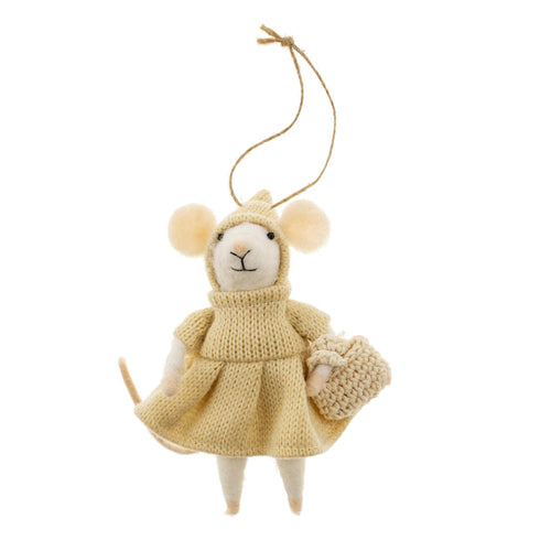 Prairie Penelope Mouse Ornament