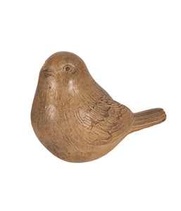 Brown Bird Figurine