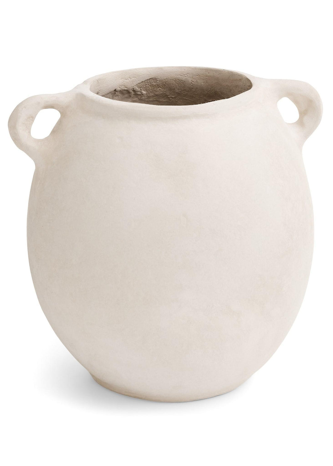 Ecru Vase with Mini Handles